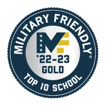 Logo for Military Friendly Organization.